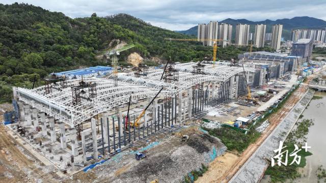 潮州市特色产业孵化基地加快投资建设。陈锦煌 摄